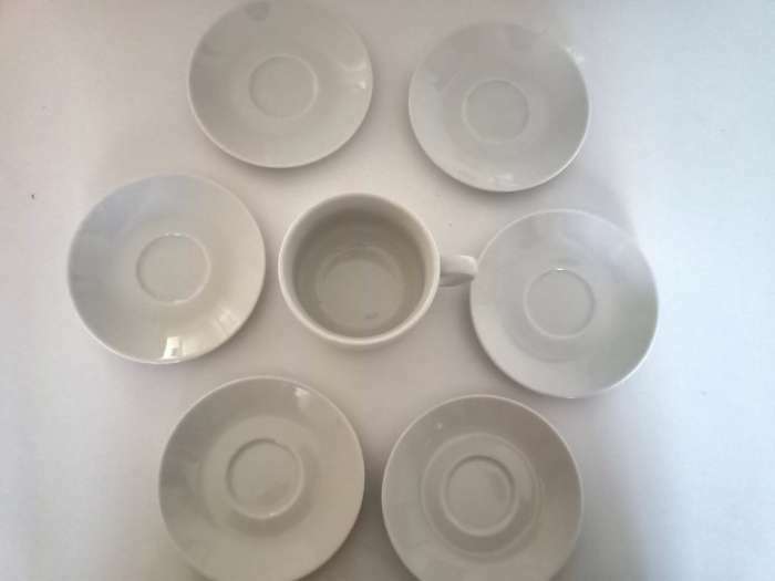 Фотография покупателя товара Блюдце Добрушский завод «Бельё», d=11.5 см, фарфор, белое - Фото 4