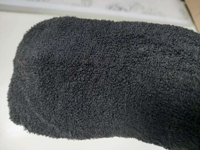 Фотография покупателя товара Носки мужские с махровым следом, цвет чёрный, размер 29