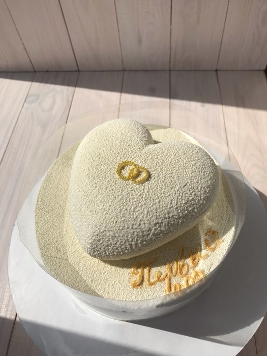 Фотография покупателя товара Форма силиконовая для муссовых десертов и выпечки «Сердце», 12,5×16 см, цвет белый - Фото 8