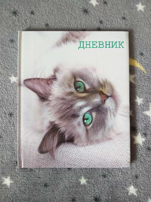 Фотография покупателя товара Дневник для 5-11 классов, "Кошка", твердая обложка 7БЦ, глянцевая ламинация, 48 листов - Фото 14