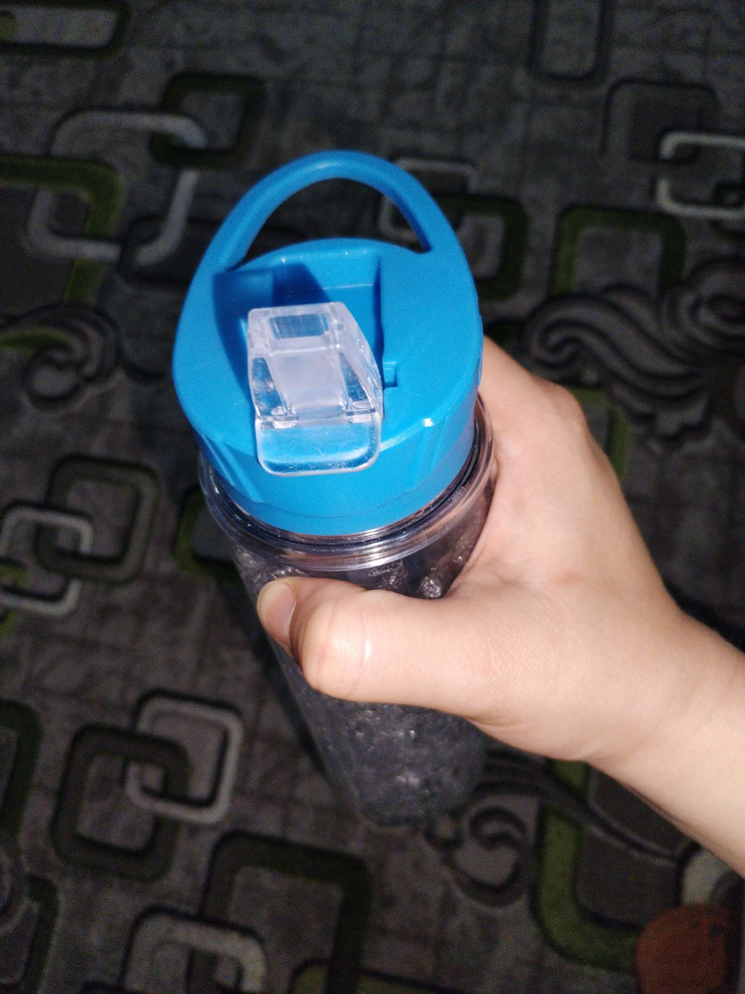 Фотография покупателя товара Бутылка для воды «Вдохновляй», 500 мл - Фото 3