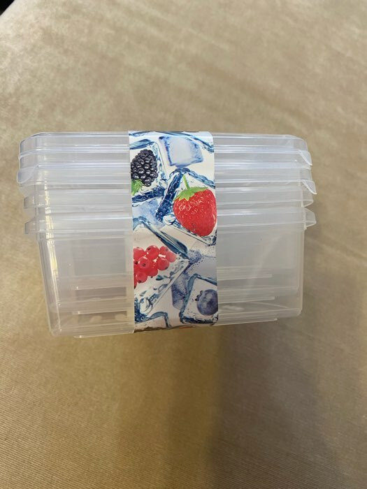 Фотография покупателя товара Набор контейнеров для заморозки Asti, 500 мл, 3 шт, цвет прозрачный