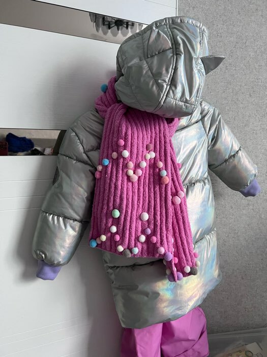 Фотография покупателя товара Набор текстильных деталей для декора «Бомбошки» набор 80 шт., размер 1 шт. — 1,5 см, цвет МИКС