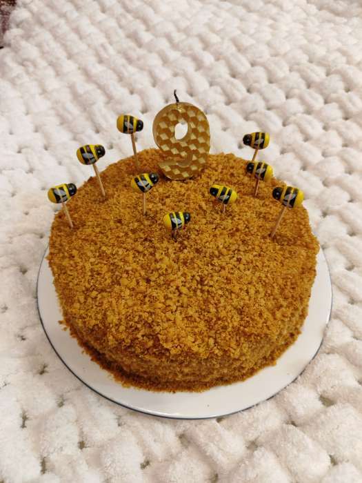 Фотография покупателя товара Декор флористический «Пчёлы», 10 шт., 19 х 14 мм - Фото 2
