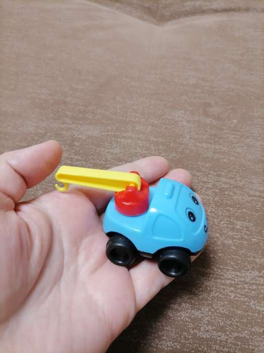 Фотография покупателя товара Машинки детские, набор 4 шт., цвета МИКС - Фото 2