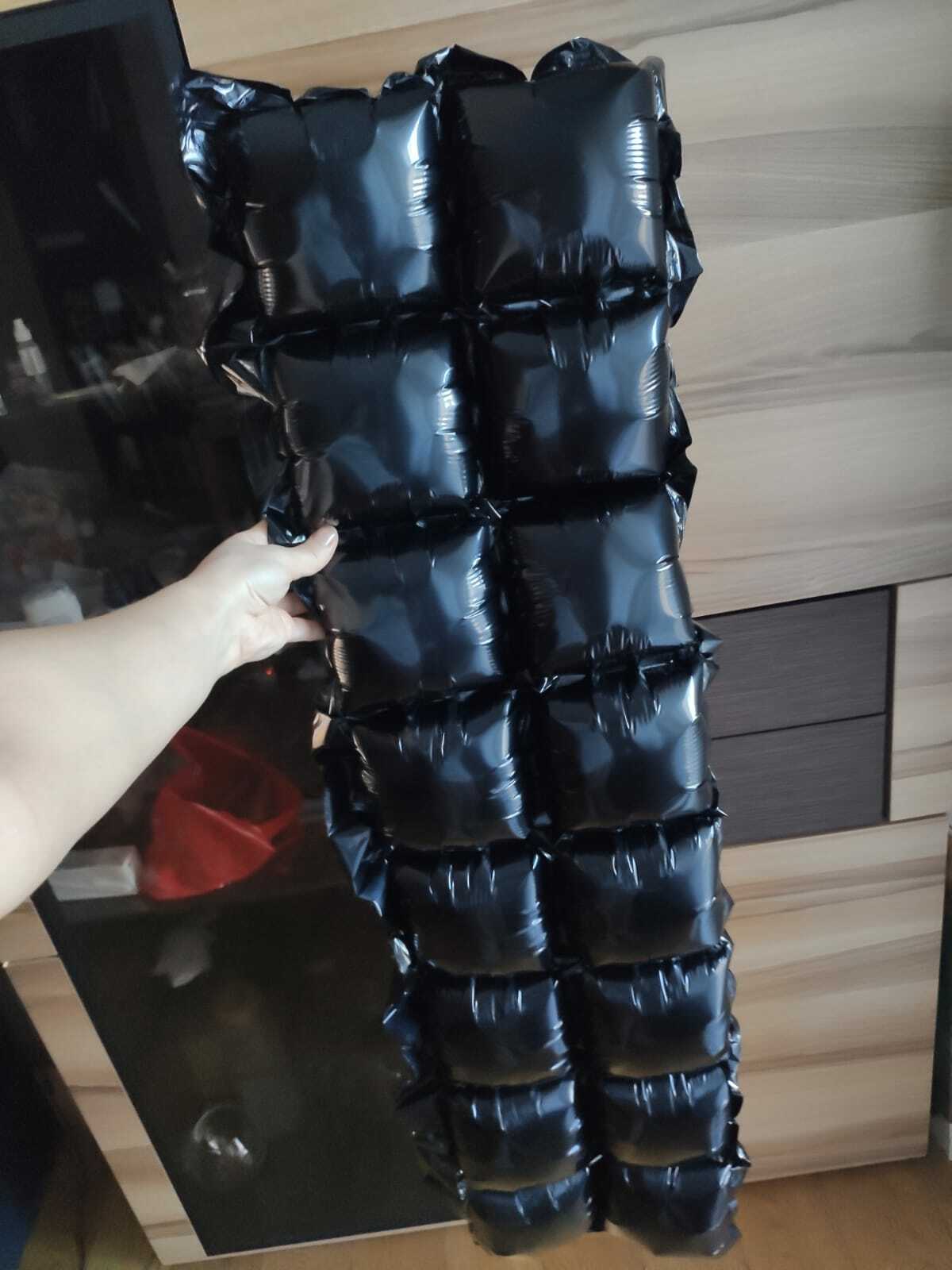 Фотография покупателя товара Панно фольгированное 37 х 142 см, 2 ряда, цвет чёрный - Фото 5