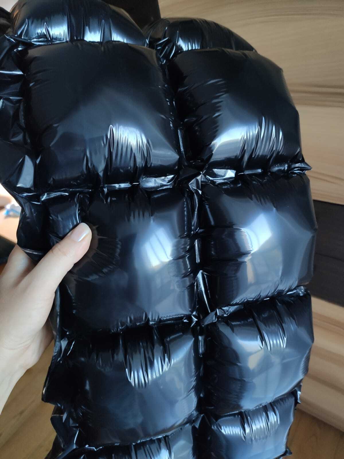 Фотография покупателя товара Панно фольгированное 37 х 142 см, 2 ряда, цвет чёрный - Фото 2