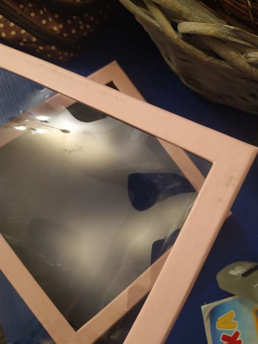 Фотография покупателя товара Набор коробок 3 в 1 с окном, голубой, 25 х 25 х 12 - 20 х 20 х 10 см - Фото 3