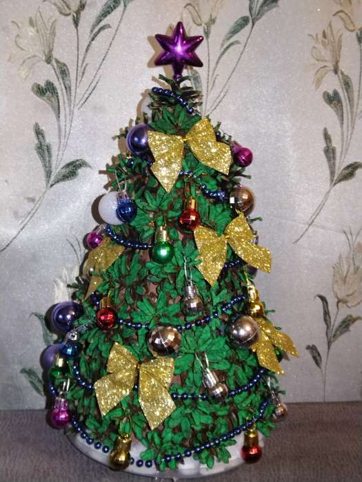 Фотография покупателя товара Ёлочные игрушки 12 шт. «Зимнее волшебство. Бантик» пластик, 5.5×5 см, белый - Фото 37