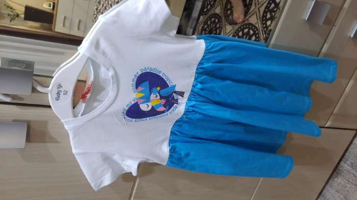 Фотография покупателя товара Платье для девочки, рост 116 см - Фото 1