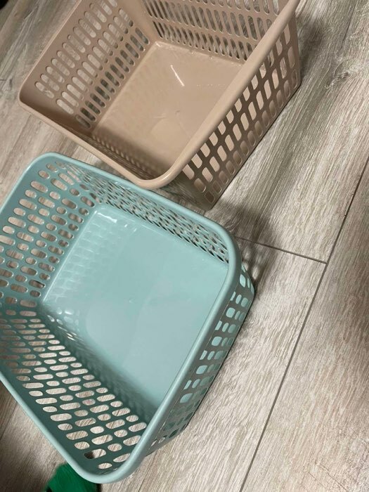 Фотография покупателя товара Корзина для хранения Полимербыт, пластик, 20×10×4.8 см, МИКС - Фото 3