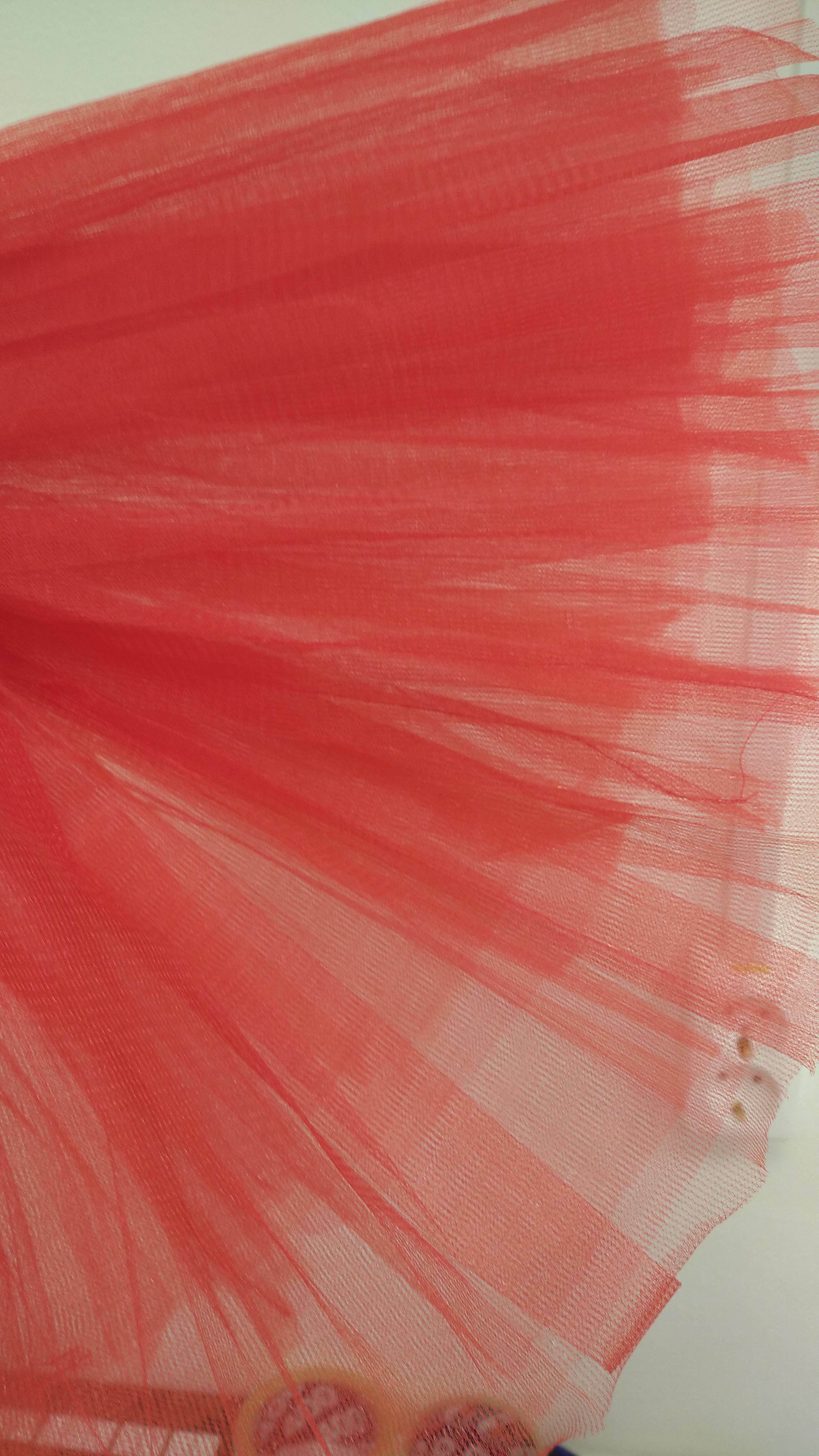 Фотография покупателя товара Карнавальная юбка трёхслойная 4-6 лет, цвет красный