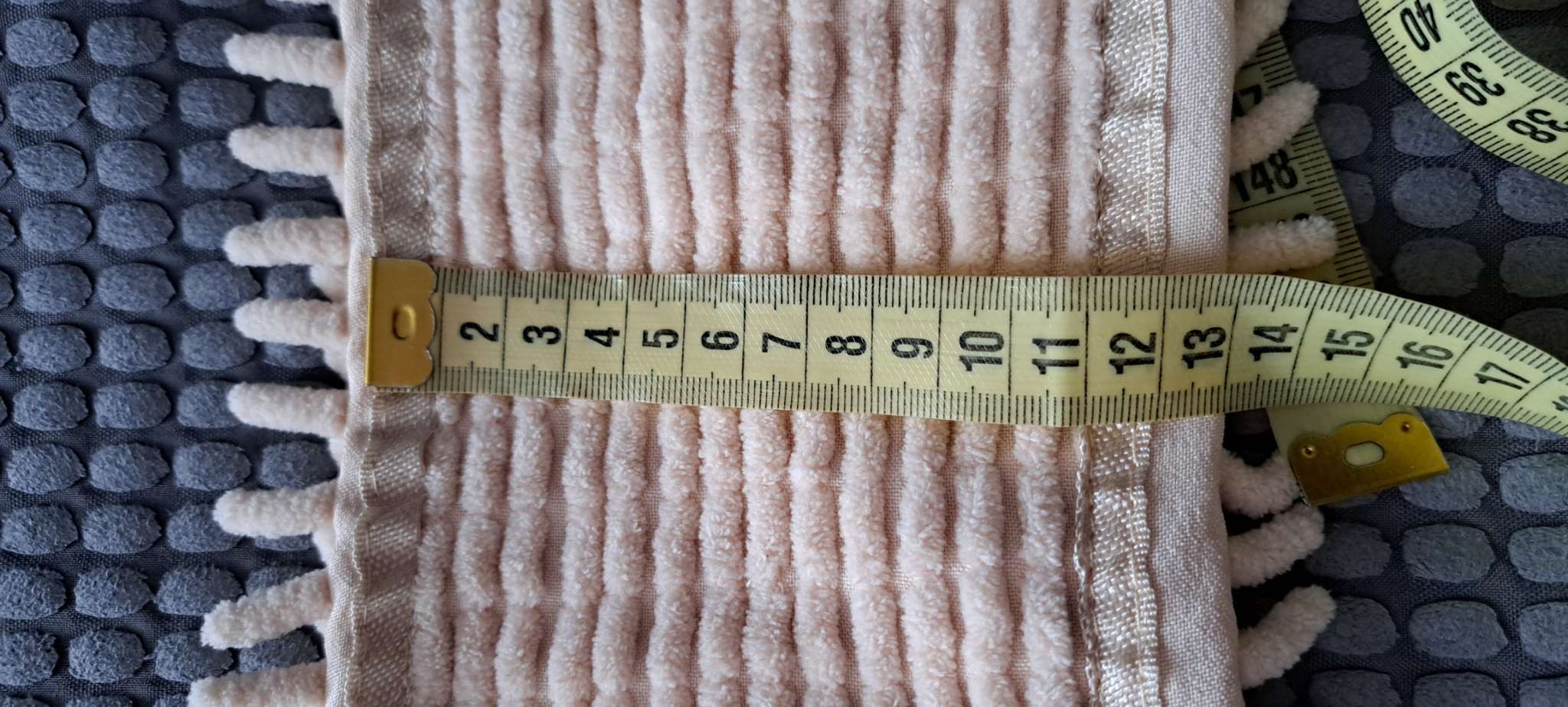 Фотография покупателя товара Насадка для плоской швабры Доляна «Пастель», 43×13 см, микрофибра букли, цвет бежевый