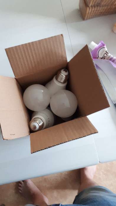 Фотография покупателя товара Лампа светодиодная Ecola Light classic LED, A60, 12 Вт, E27, 6500K, 110x60 мм - Фото 1