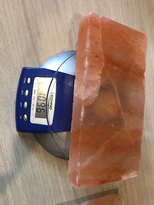 Фотография покупателя товара Кирпич из гималайской соли, шлифованный, 20×10×2,5см, "Добропаровъ" - Фото 1