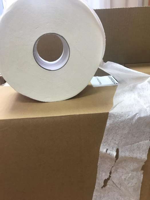 Фотография покупателя товара Туалетная бумага PROtissue С231, 1-слойная с тиснением, 200 м, без перфорации - Фото 1