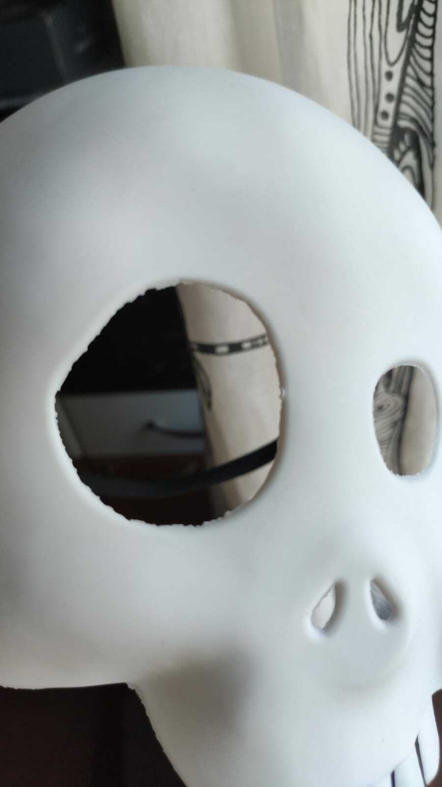 Фотография покупателя товара Карнавальная маска «Череп» - Фото 6