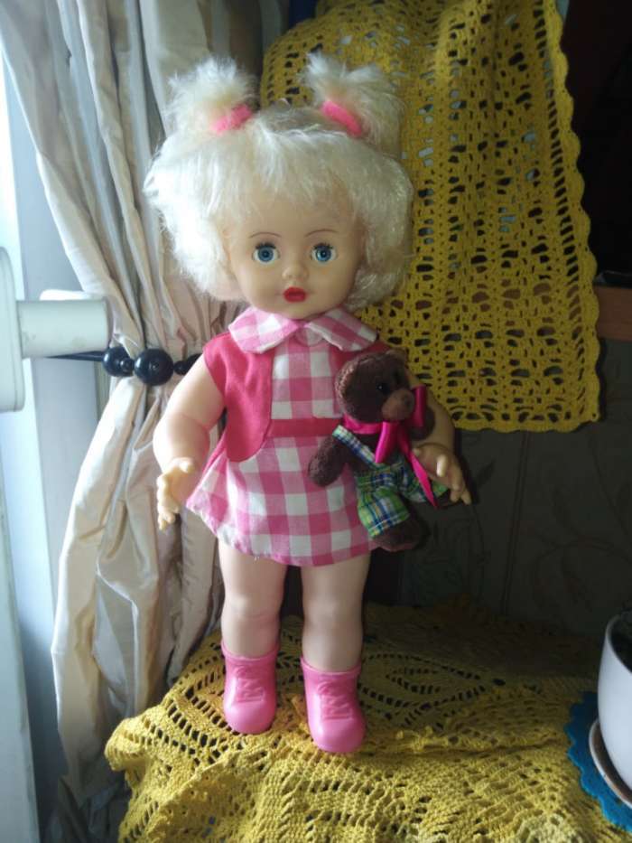 Фотография покупателя товара Ботинки для куклы «Бантики», длина подошвы: 6,5 см, 1 пара, цвет розовый - Фото 10