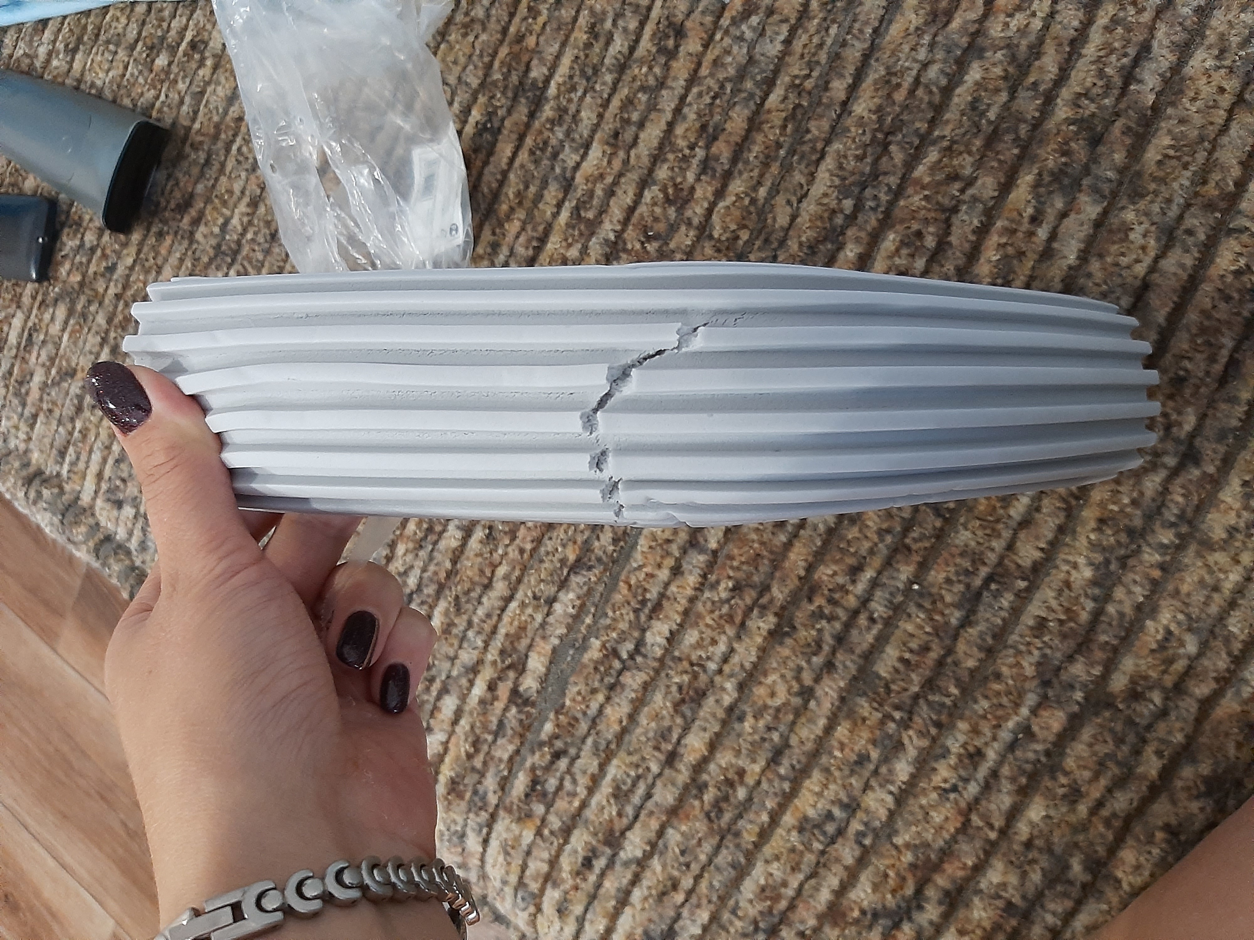 Фотография покупателя товара Насадка для швабры PVA со складным отжимом Доляна, 27×4,5×4,5 см, цвет МИКС - Фото 4