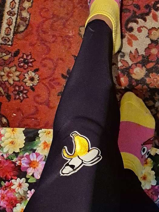 Фотография покупателя товара Набор термоаппликаций «Банан, TOP, сердце», 3 шт - Фото 1