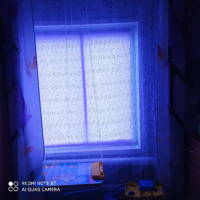 Фотография покупателя товара Рулонная штора «Простая MJ» 100х160 см, цвет лаванда - Фото 2