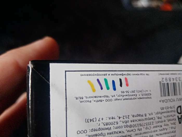 Фотография покупателя товара Маркер цветной на водной основе, с магнитом, набор 6 шт. - Фото 9