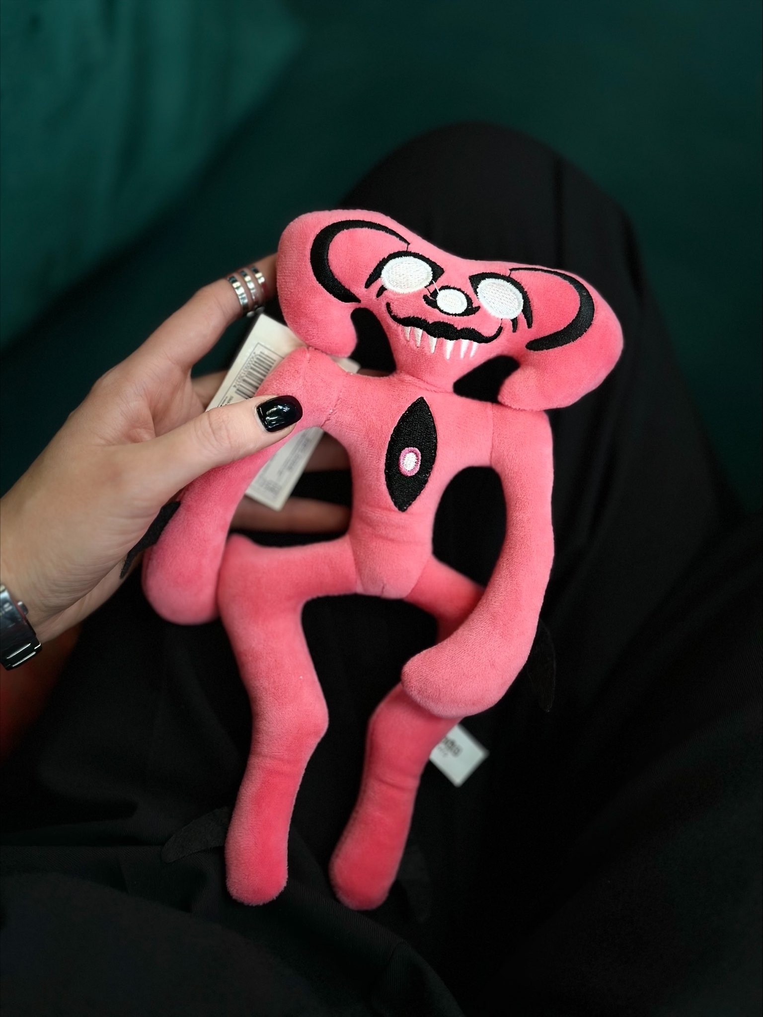 Фотография покупателя товара Мягкая игрушка «Монстр», розовый - Фото 1
