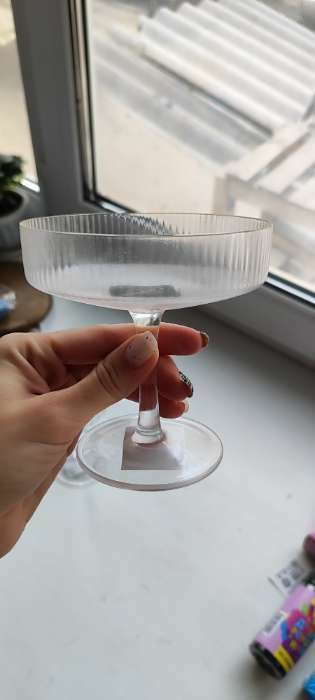 Фотография покупателя товара Бокал из стекла для шампанского Magistro «Орион», 180 мл, 10,5×11 см - Фото 3
