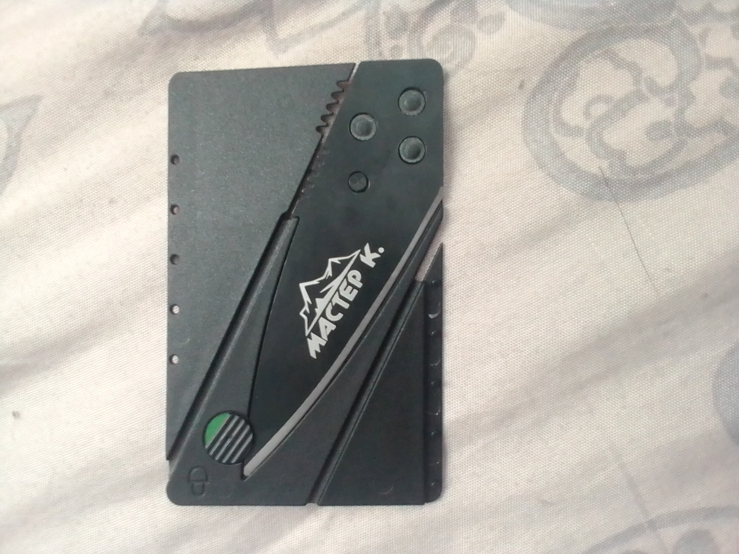 Фотография покупателя товара Нож перочинный «Визитка» 14 см, клинок 60 мм/1.7 мм - Фото 3