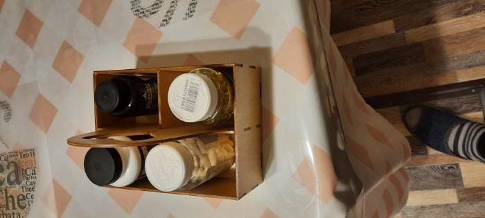 Фотография покупателя товара Заготовка для декупажа "Коробочка для чайных пакетиков" с ручкой 15 х 20 см - Фото 3