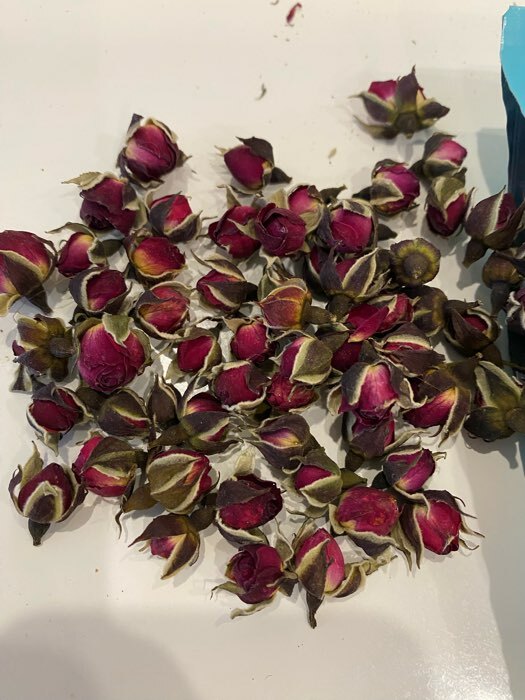 Фотография покупателя товара Китайская роза "Мэйгуй Хуа", 50 г (+ - 5 г), добавка к чаю - Фото 1