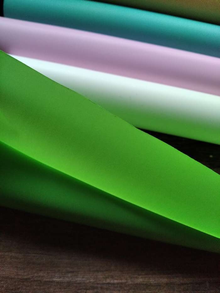 Фотография покупателя товара Пленка матовая, зеленая мята, 0,6 х 10 м
