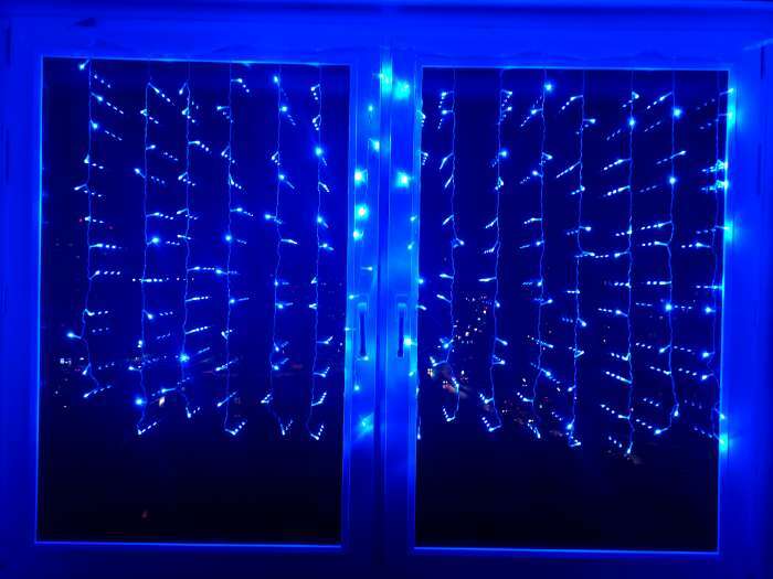 Фотография покупателя товара Гирлянда «Занавес» 1.5 × 1 м, IP20, прозрачная нить, 180 LED, свечение красное, 8 режимов, 220 В - Фото 102