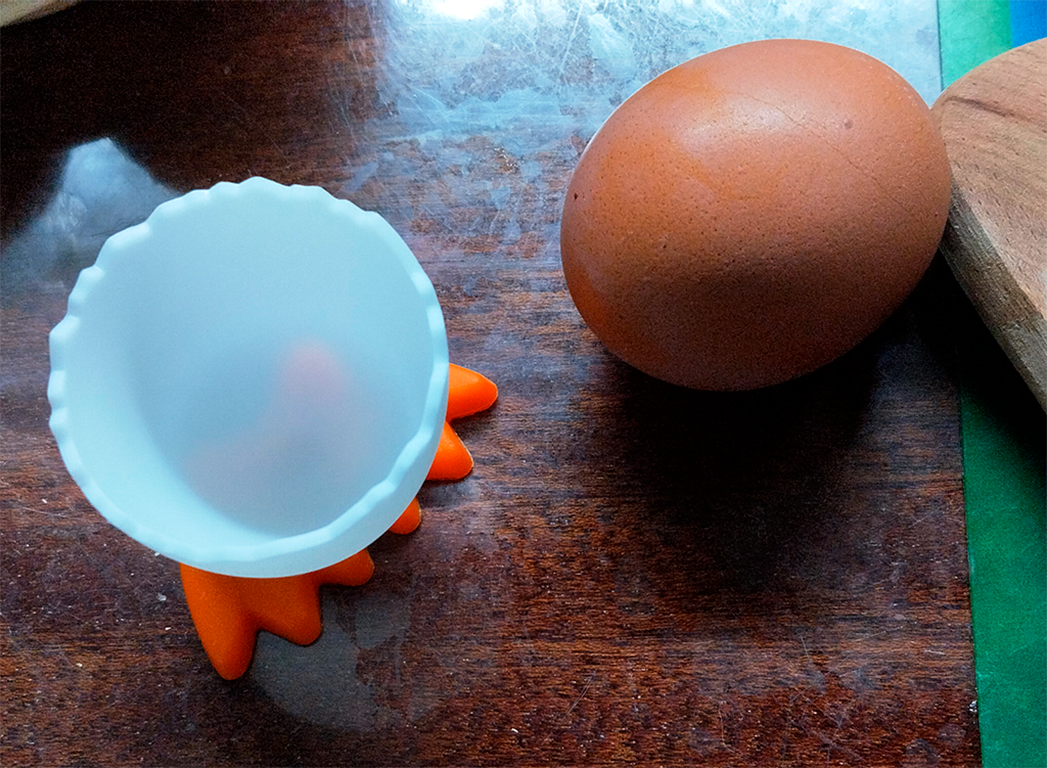 Фотография покупателя товара Подставка для яйца «С ножками» - Фото 3