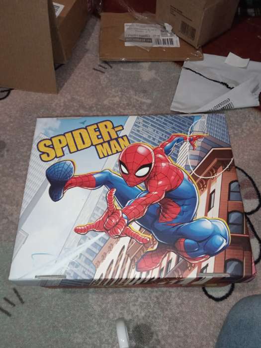 Фотография покупателя товара Коробка подарочная складная с крышкой, 31 х 25,5 х 16 "Spider-man", Человек-паук - Фото 2