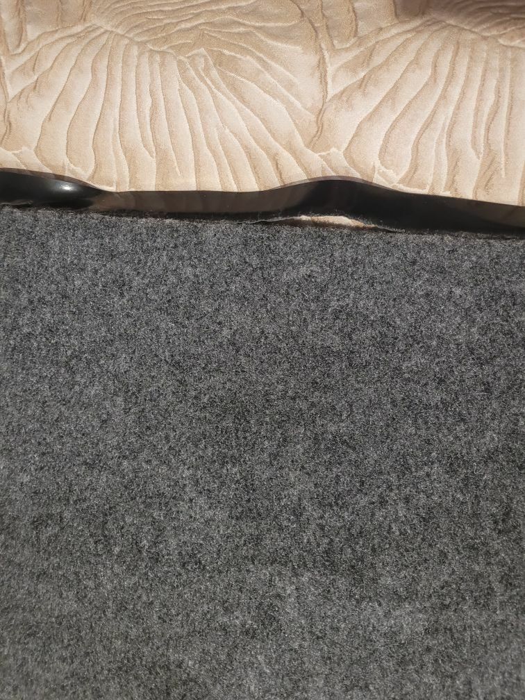 Фотография покупателя товара Коврик придверный влаговпитывающий Tuff, 60×90 см, цвет серый