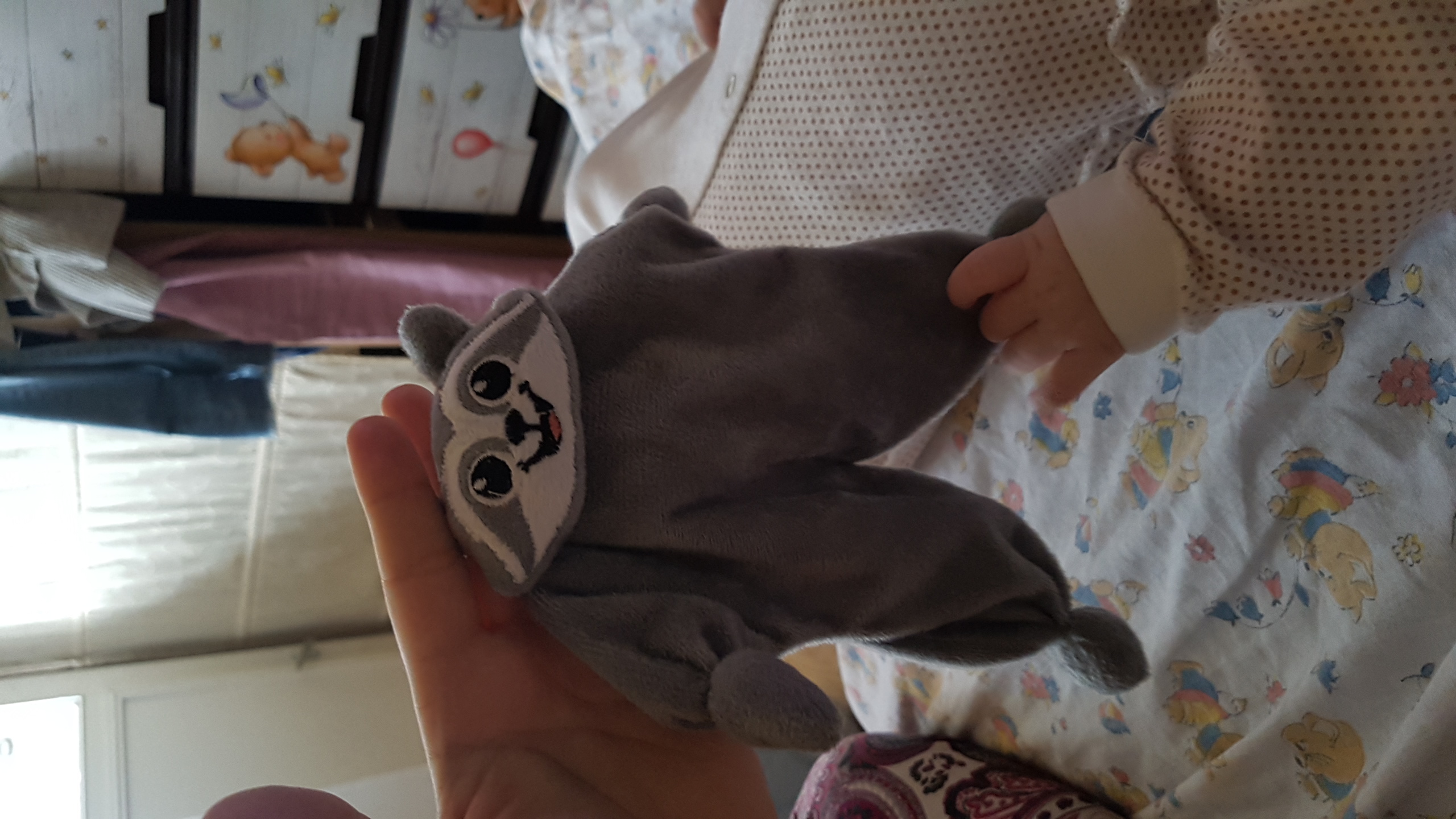 Фотография покупателя товара Игрушка для новорождённых «Енотик»