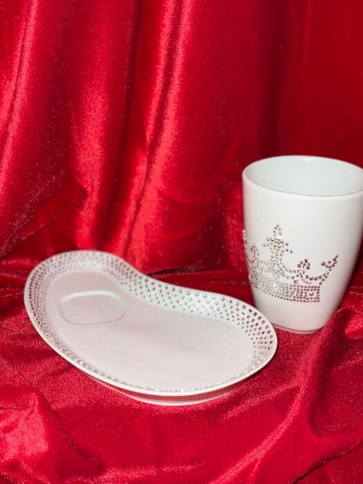 Фотография покупателя товара Чайный набор Lotus, 2 предмета: чашка 300 мл, блюдце, фарфор, Иран - Фото 1