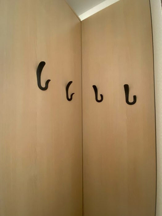 Фотография покупателя товара Крючок мебельный CAPPIO CKD008 DUCK, двухрожковый, черный - Фото 5