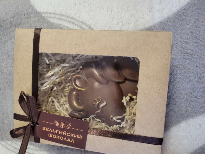Фотография покупателя товара Шоколадная фигурка «Единорог», 80 г - Фото 1