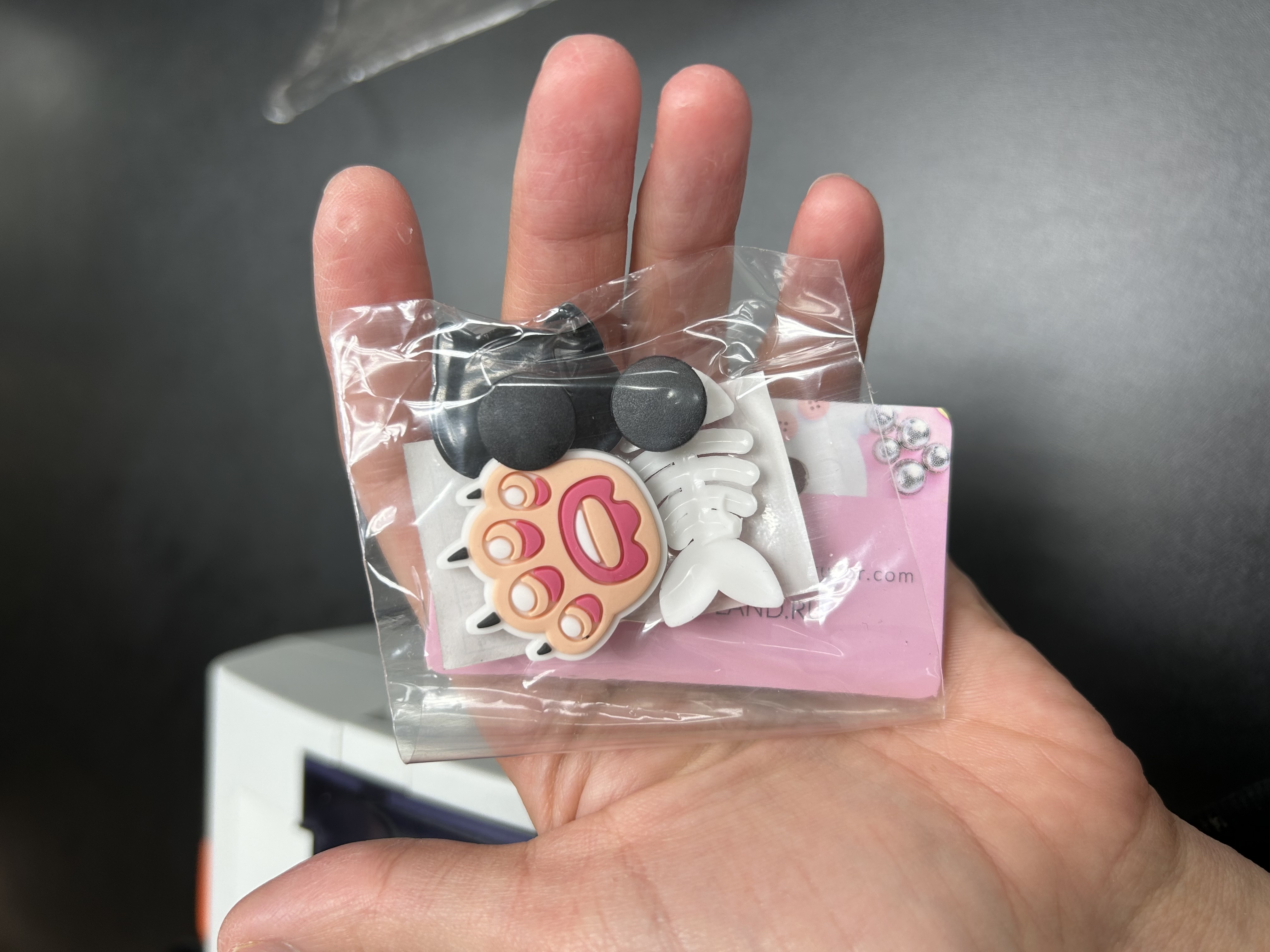 Фотография покупателя товара Аксессуары для обуви «Волшебство», 3 шт., разноцветные - Фото 2