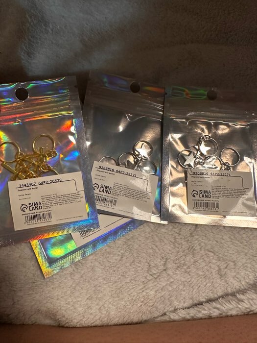 Фотография покупателя товара Заколки пирсинг для волос «Будь собой», 6 шт. - Фото 1