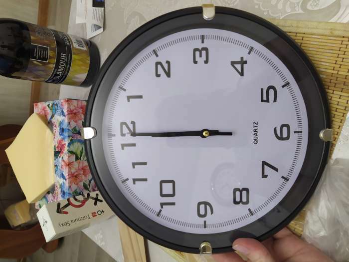 Фотография покупателя товара Часы настенные "Модерн", плавный ход, d-24.5 см