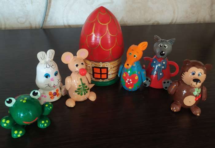 Фотография покупателя товара Кукольный театр «Теремок», 7 предметов