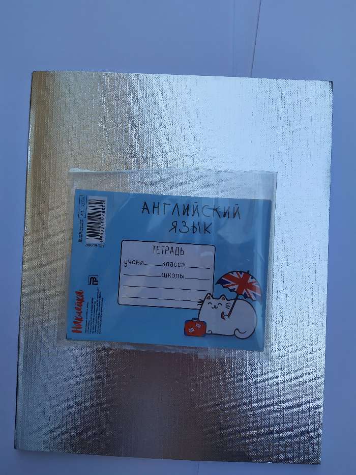 Фотография покупателя товара Набор наклеек на тетрадь «Котик», 8 × 11 см - Фото 2