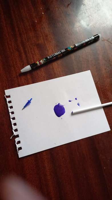Фотография покупателя товара Ручка пиши-стирай с колпачком «Котомагия», гелевая, 0.5 мм, синяя паста