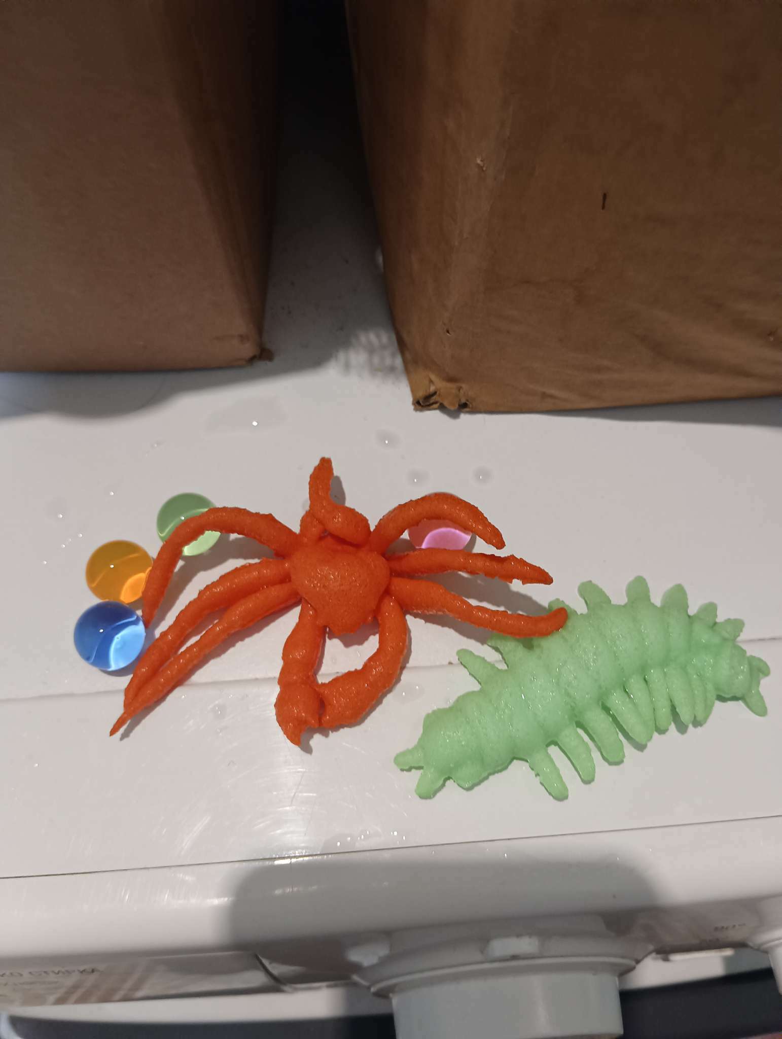 Фотография покупателя товара Растущие игрушки «Животные морские с шариками», МИКС