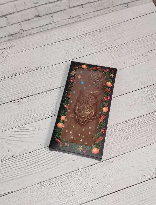 Фотография покупателя товара Коробка для шоколада «Зима - Время волшебства», с окном, 17,3 × 8,8 × 1,5 см - Фото 3
