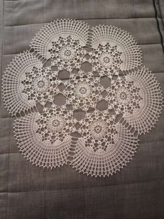 Фотография покупателя товара Пряжа "Ажурная" 100% мерсеризованный хлопок 280м/50гр (01-Белый) - Фото 2