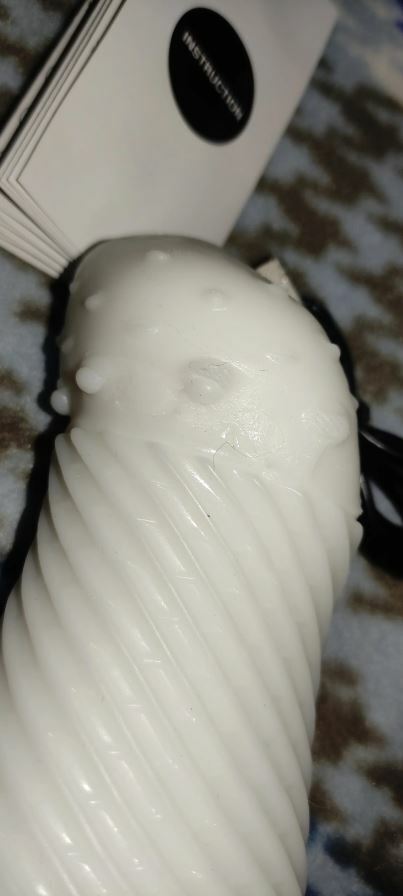 Фотография покупателя товара Вакуумно-вибрационный мастурбатор Оки-Чпоки, с имитацией минета, 6 режимов, АКБ, белый